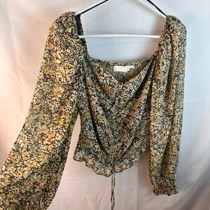 Astr Multicolor Floral Blouse